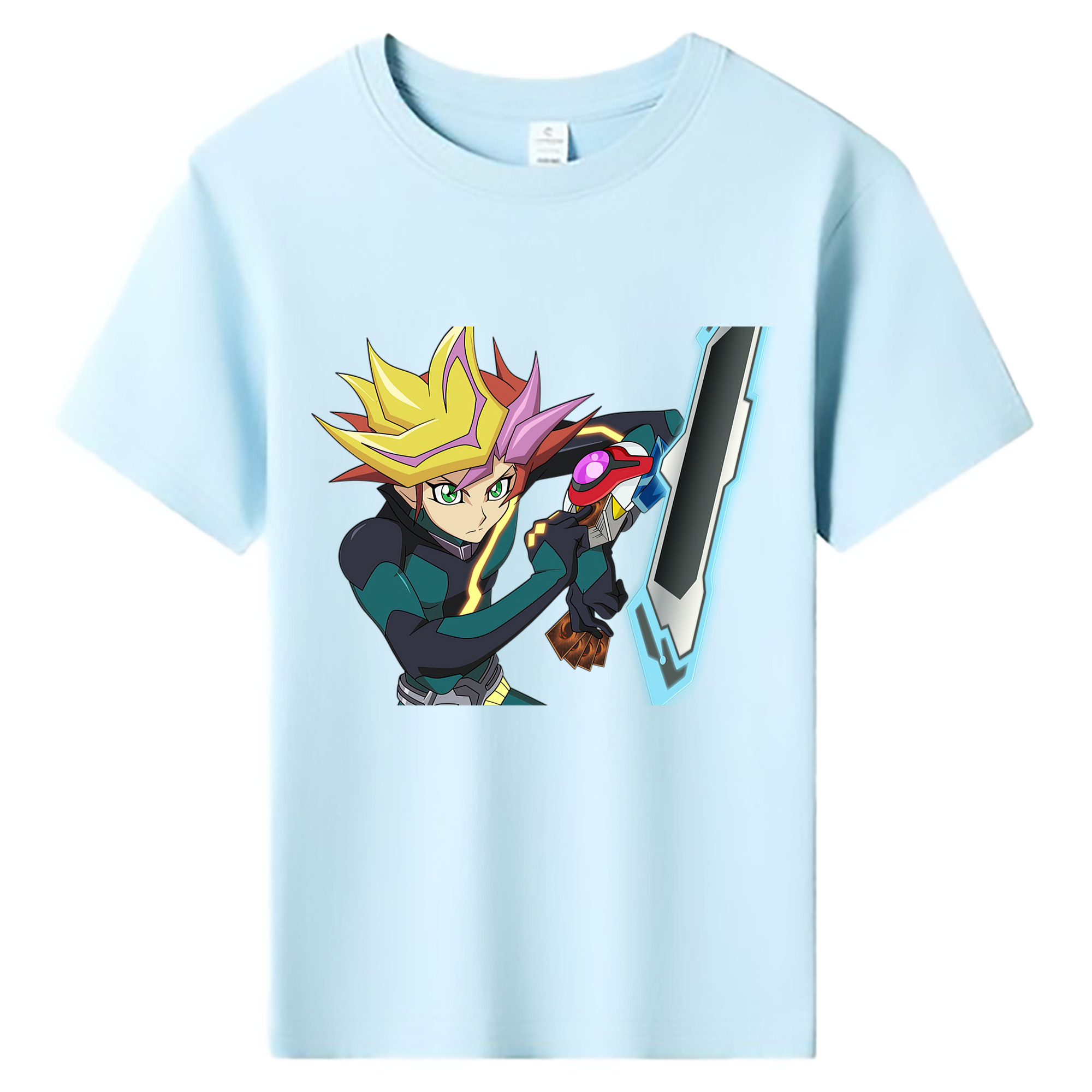（画像用） 遊☆戯☆王 Yu-Gi-Oh! 綿100％キッズTシャツ（フロントプリント）